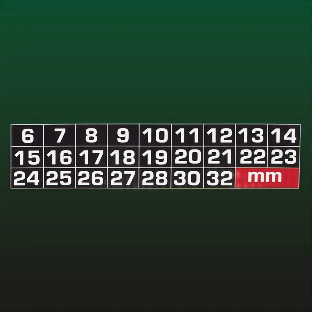 Ключи комбинированные (6-28, 30, 32мм) и ключ рожковый 36х41мм, набор 26пр. RockFORCE RF-5261P+1
