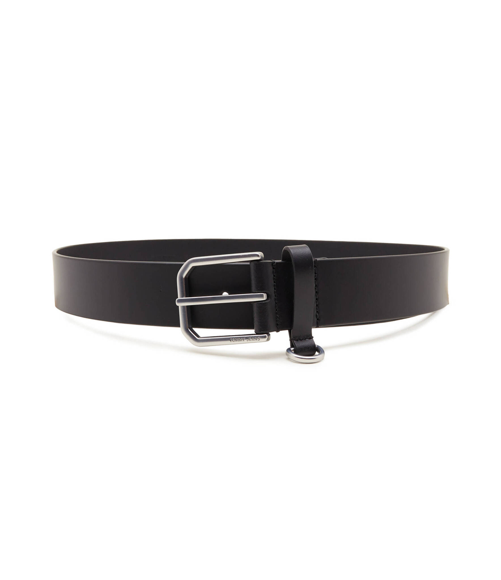 Кожаный ремень TJM D-RING BELT 4.0 Tommy Jeans - черный(AM0AM11666)