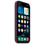 Силиконовый чехол с поддержкой MagSafe Apple Silicone Case для iPhone 16 Pro Max, Plum (Сливовый)