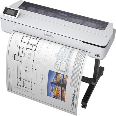 Плоттер Epson SureColor SC-T5100, A0, 4-цвета, WiFi, цветной