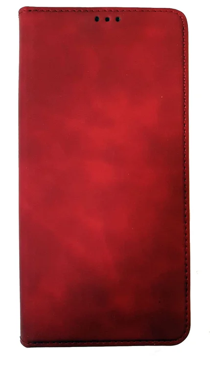 Чехол книжка с визитницей для Xiaomi Redmi 9 (Jasper) (Красный)