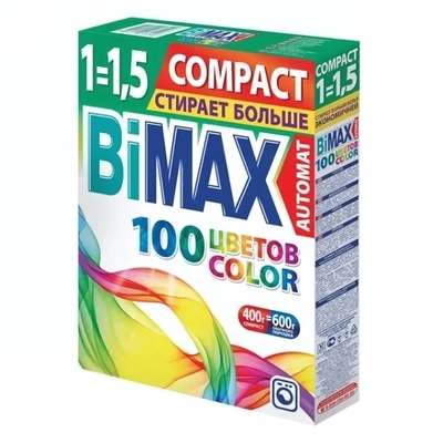 Порошок стиральный BIMAX Автомат Color Сompact 400 г