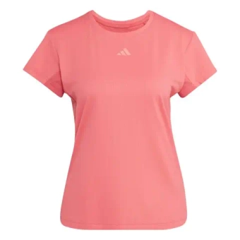 Женская теннисная футболка Adidas Tennis Climacool Freelift - pure turbo