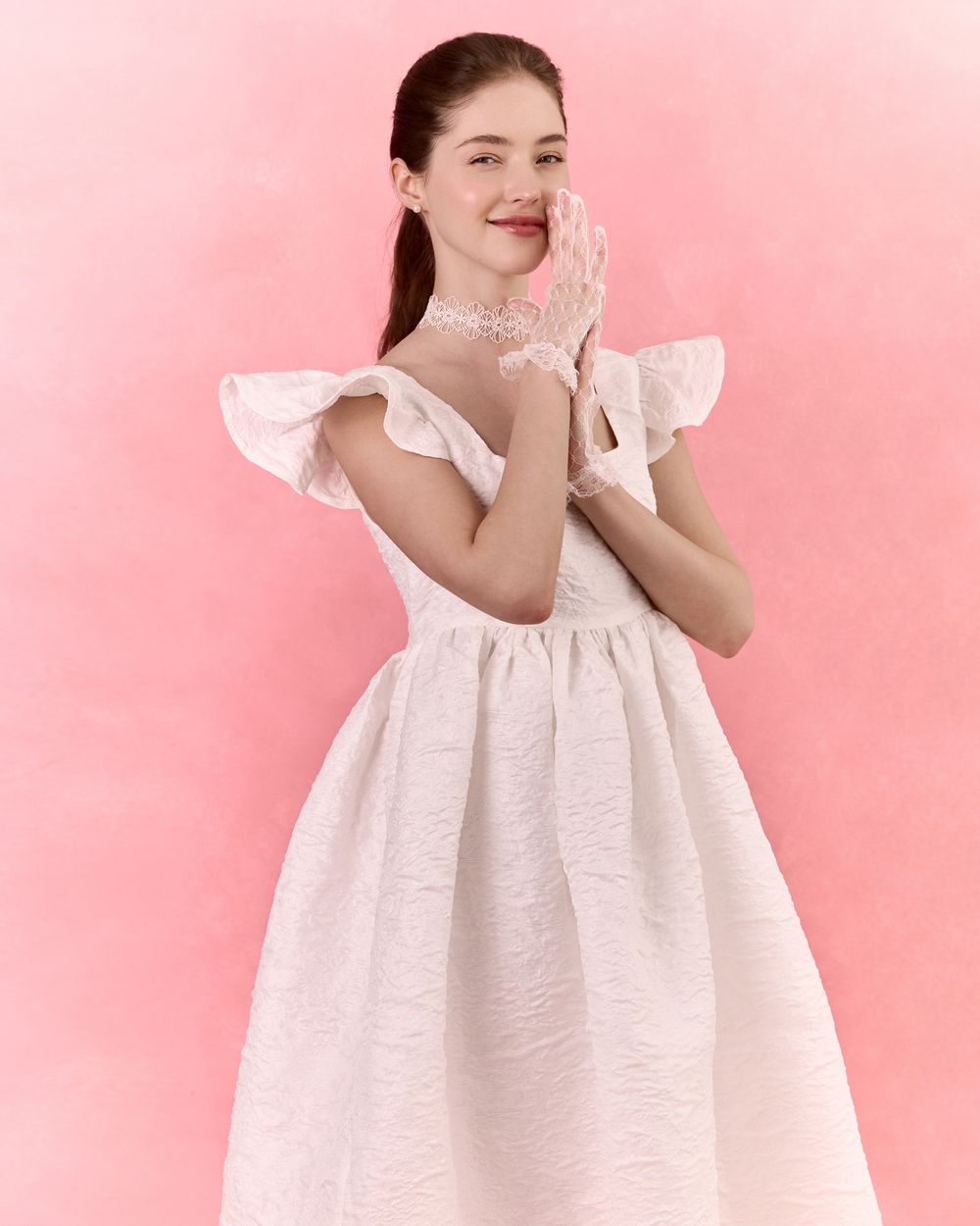 Платье Angel white