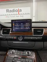 Магнитола для Audi A8 2010-2017 - RDL-1608 выезжающий монитор 8.4" на Android 12, Быстрая, CarPlay, 4G SIM-слот