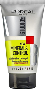Гель для укладки Studio Line Mineral & Control 24h невидимый, сверхсильной фиксации 8/10, 150 мл (Франция)