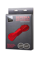 Веревка для бондажа Штучки-дрючки черная 1000 см