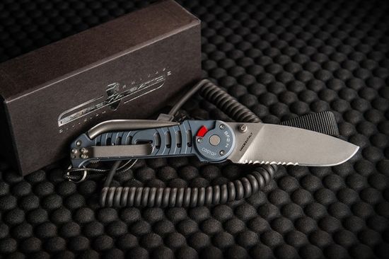 Складной нож Extrema Ratio 135BF2 HELMSMAN - "HELMSMAN" c клинком из стали Böhler N690, рукоять Anticorodal®