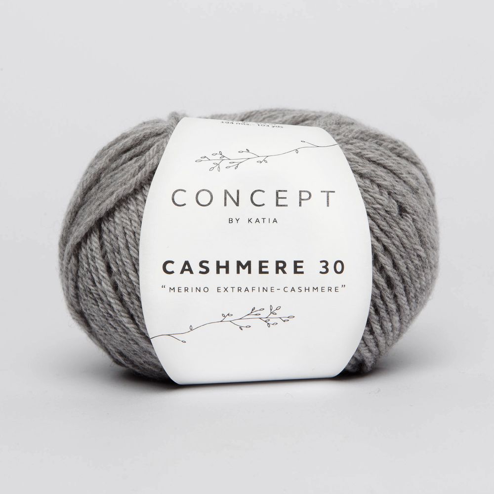 Пряжа Katia (Катя) Cashmere 30 / уп.20 мот. по 25 г, 94 м, 979.203 Пряжа Katia (Катя) Cashmere 30 / уп.20 мот. по 25 г, 94 м, 979.203