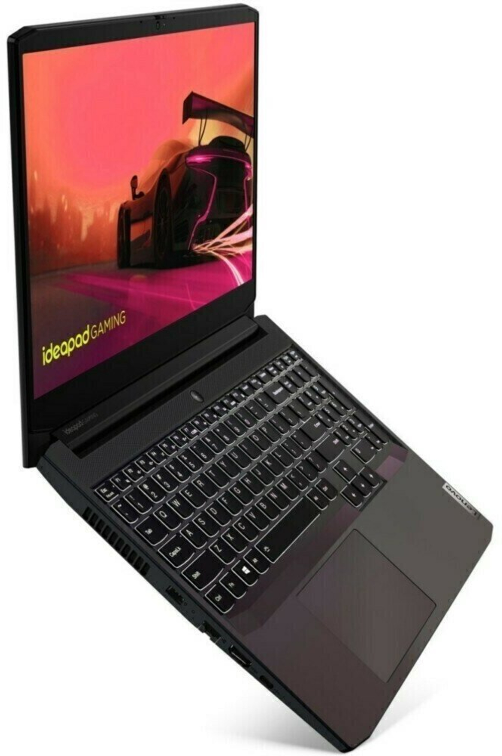 Ноутбук Lenovo ideapad Gaming 3-15ACH6. Производитель CPU: AMD, Линейка CPU: Ryzen 5, CPU: Ryzen 5 5600H, RAM: 8Gb, SSD: 512Gb, GPU: Nvidia RTX3060 6Gb, Диагональ: 15.6", Разрешение: 1920*1080, Тип экрана: IPS 120hz, OS: DOS, BackLight: RGB, Цвет: чёрный