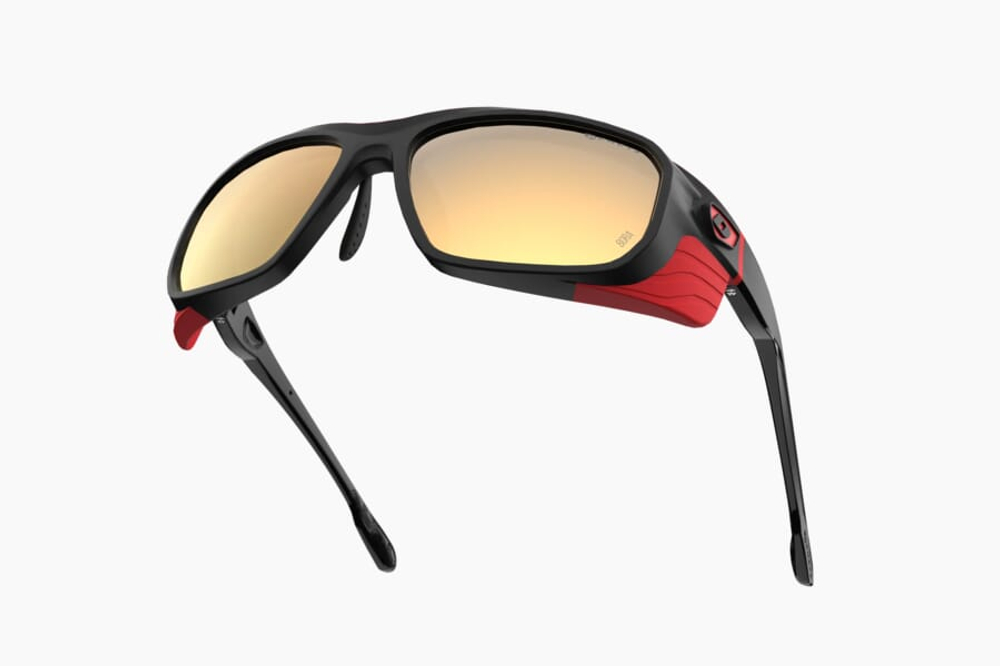 Спортивные очки Demetz Piment 2.0 / Black Red / Brown / Gold