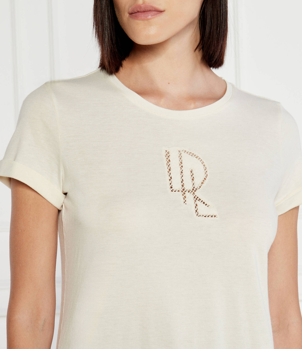 Футболка HAILLY LAUREN RALPH LAUREN - экрю(200934390)