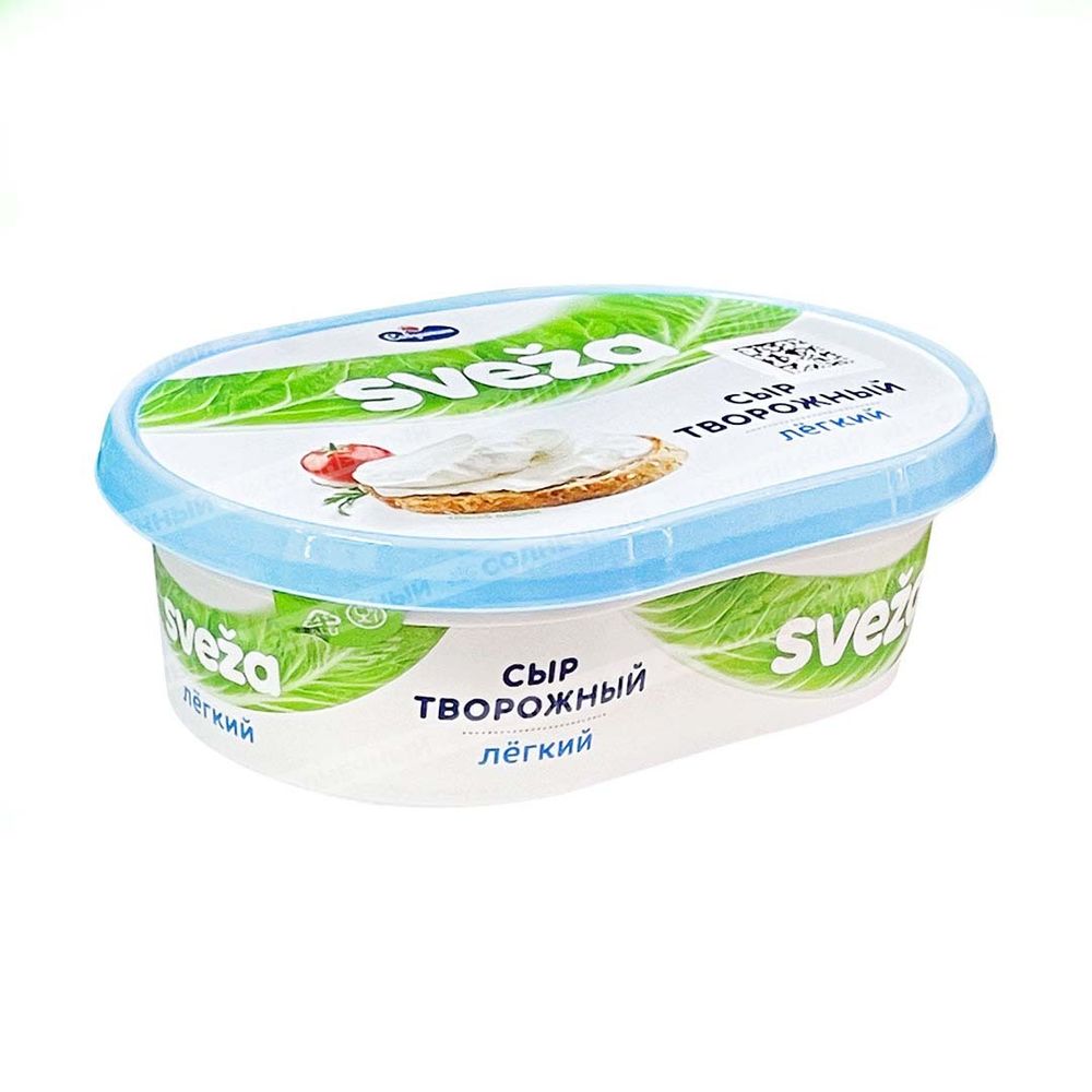 Сыр творожный Савушкин Sveza 35% 150г легкий