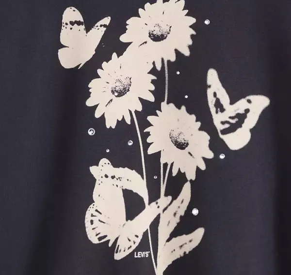 Толстовка женская LEVI'S GR VINTAGE BOXY CREW SWEATSHIRT CREW HAZ