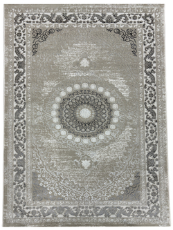 Ковер ELIZA 39888A GREY FLS / BEIGE COK Прямоугольник