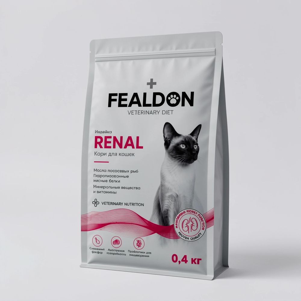Сухой корм Fealdon RENAL для кошек