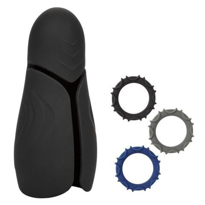 Высокотехнологичный мастурбатор Optimum Power Elite Pro Stroker (Цвет: черный)