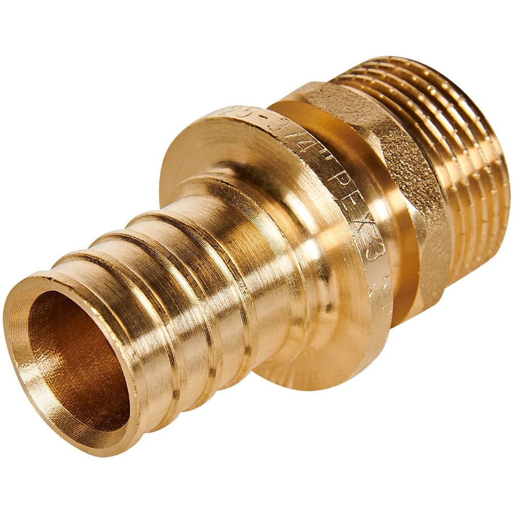 Переход на наружную резьбу ROMMER - 25 x 3/4" (для трубы из сшитого полиэтилена)