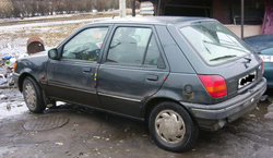 Порог правый Ford Fiesta 1989-1995 (Potrykus)