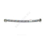 Подводка гибкая для воды нержавеющая оплетка ГИГАНТ 3/4" г-ш L=0.4м AQUALINE 04955