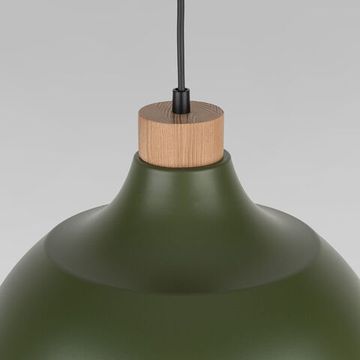Подвесной светильник 1*Е27 5665 зелёный Cap Green TK Lighting