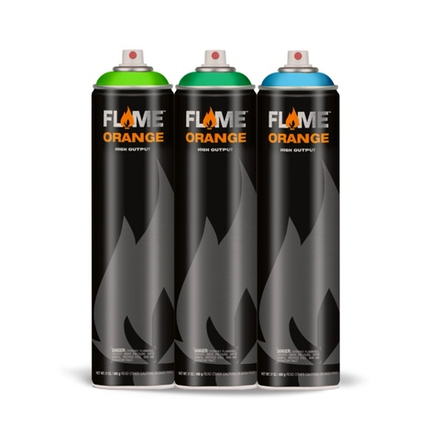 Комплект из 3х баллонов FLAME - 600мл (Морской)