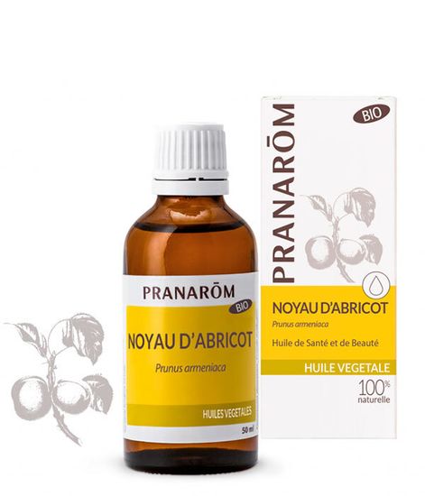 Натуральное растительное масло Абрикосовая косточка БИО, Pranarom