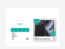 Чехол с MagSafe на Google Pixel 10 Pro Fold, серия Super Frosted Shield Prop Magnetic (версия с прозрачной откидной крышкой объектива) от Nillkin