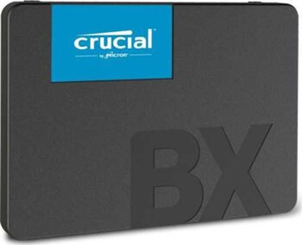 SSD CRUCIAL BX500, 1 ТБ, 2.5", SATA, CT1000BX500SSD1