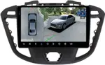 Магнитола для Ford Transit Custom, Tourneo Custom 2012-2020 - FarCar BX3253M-360 монитор 9.5" 2K QLED на Android 13, Быстрая, CarPlay, 4G SIM-слот, 4 камеры в комплекте