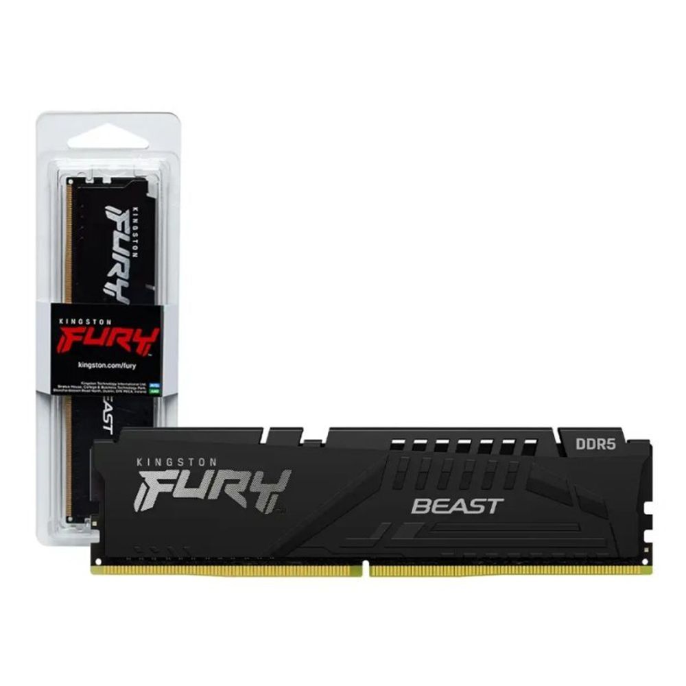 Оперативная память Kingston 32GB 6000MT/s DDR5 CL30 DIMM FURY Beast Black EXPO
