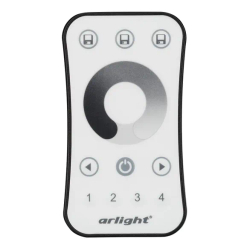 Пульт SMART-R10-DIM (4 зоны, 2.4G) (Arlight, IP20 Пластик, 5 лет) 023033