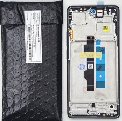 Дисплей Xiaomi Redmi Note 14S с черной рамкой OR100 SP