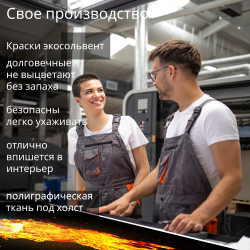 Картина интерьерная karTTina "Удар стихий", 50х70см 1шт.