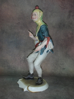 Статуэтка. Фарфор. Шут. Capodimonte. Италия