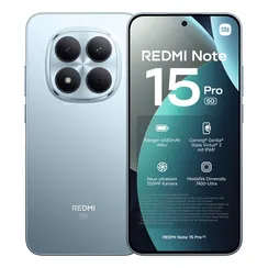Смартфон Xiaomi Redmi Note 15 Pro 5G NFC 8 ГБ | 256 ГБ («Голубой ледник» | Glacier Blue) (версия Global)