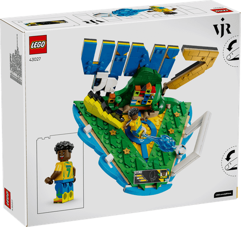 Конструктор LEGO Editions 43027 Vini Jr. – Soccer Highlights