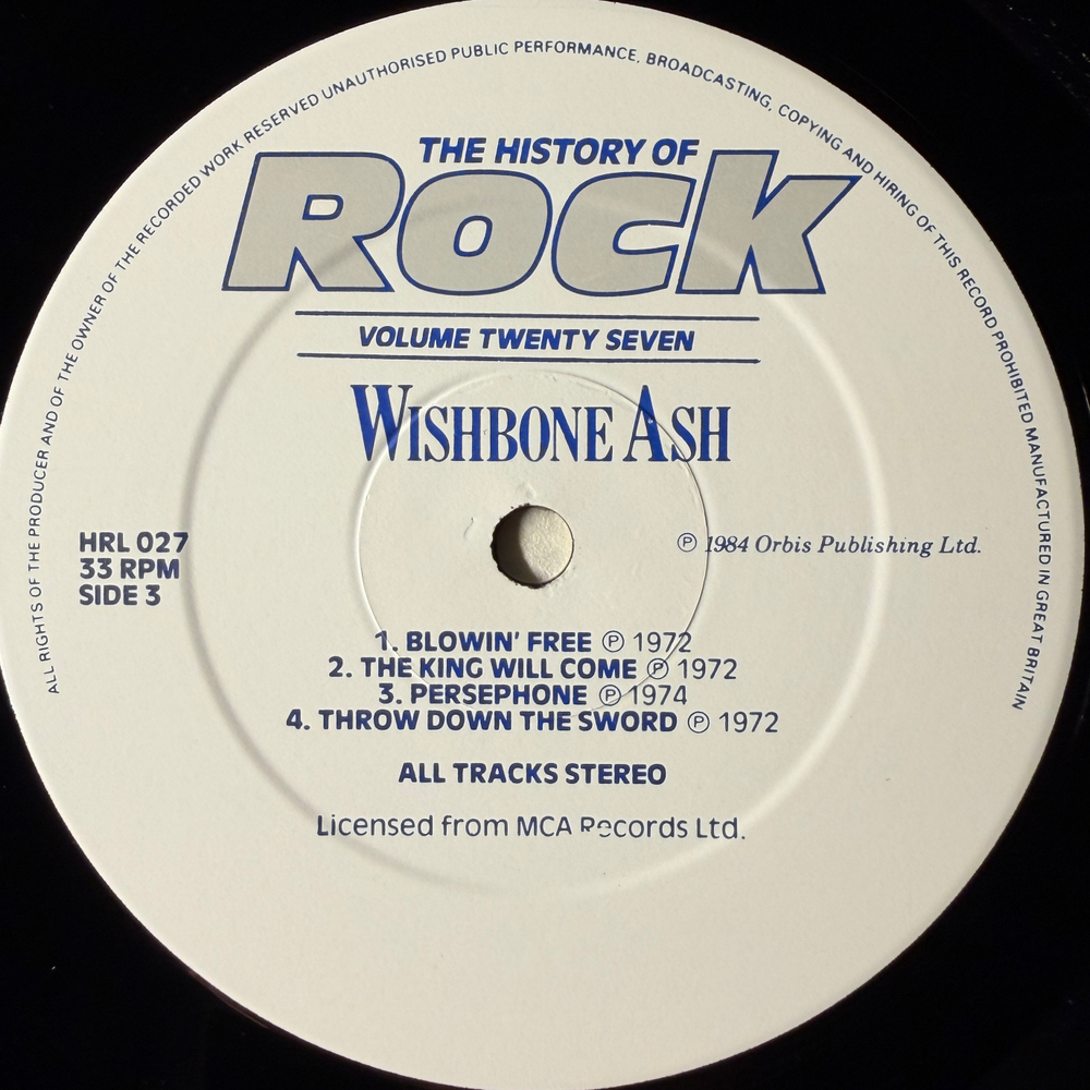 Сборник History Of Rock 27 2LP (Англия 1984г.)