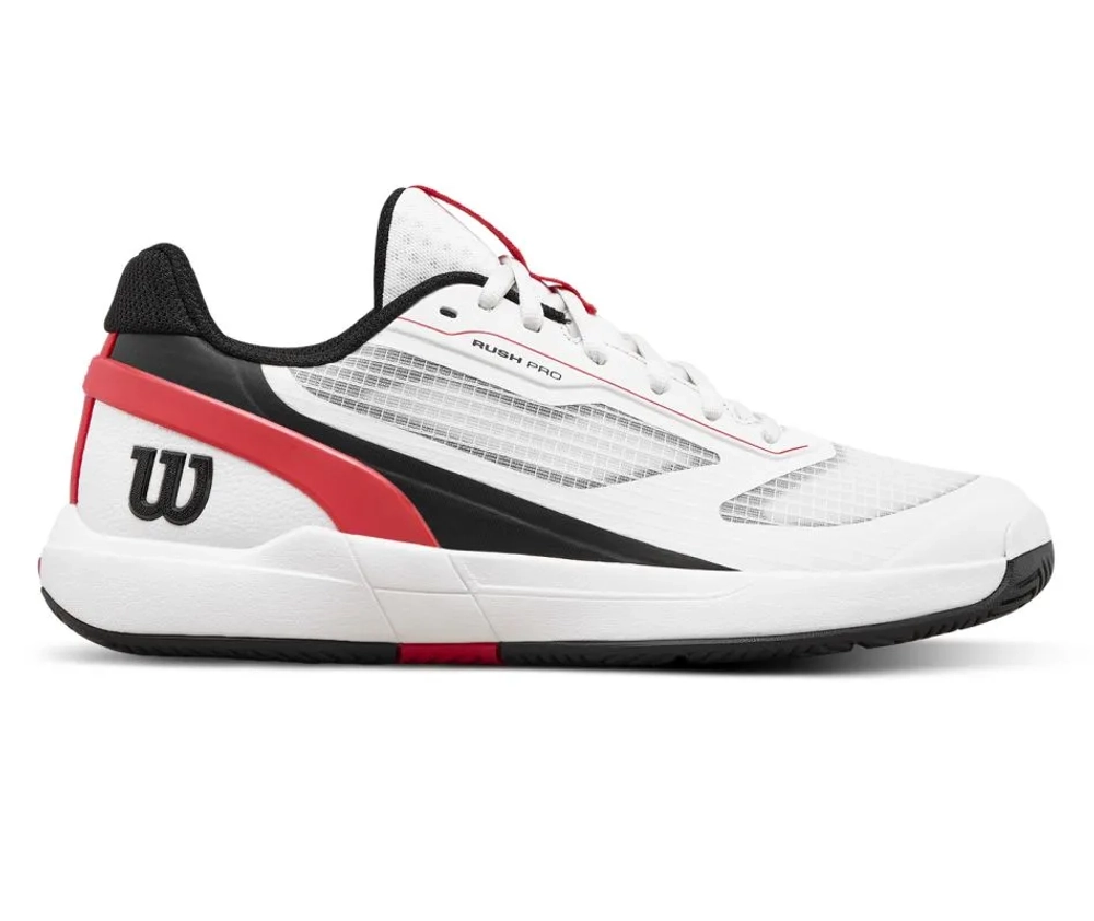 Детские теннисные кроссовки Wilson Rush Pro 5 JR - blue/infrared/black