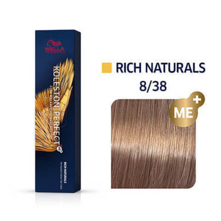 Wella Koleston 8/38 Золотая умбра ME+