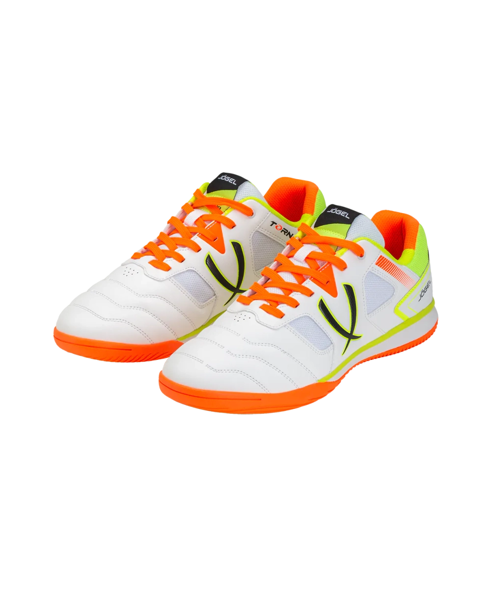 Бутсы зальные Tornado 2.0 White/orange