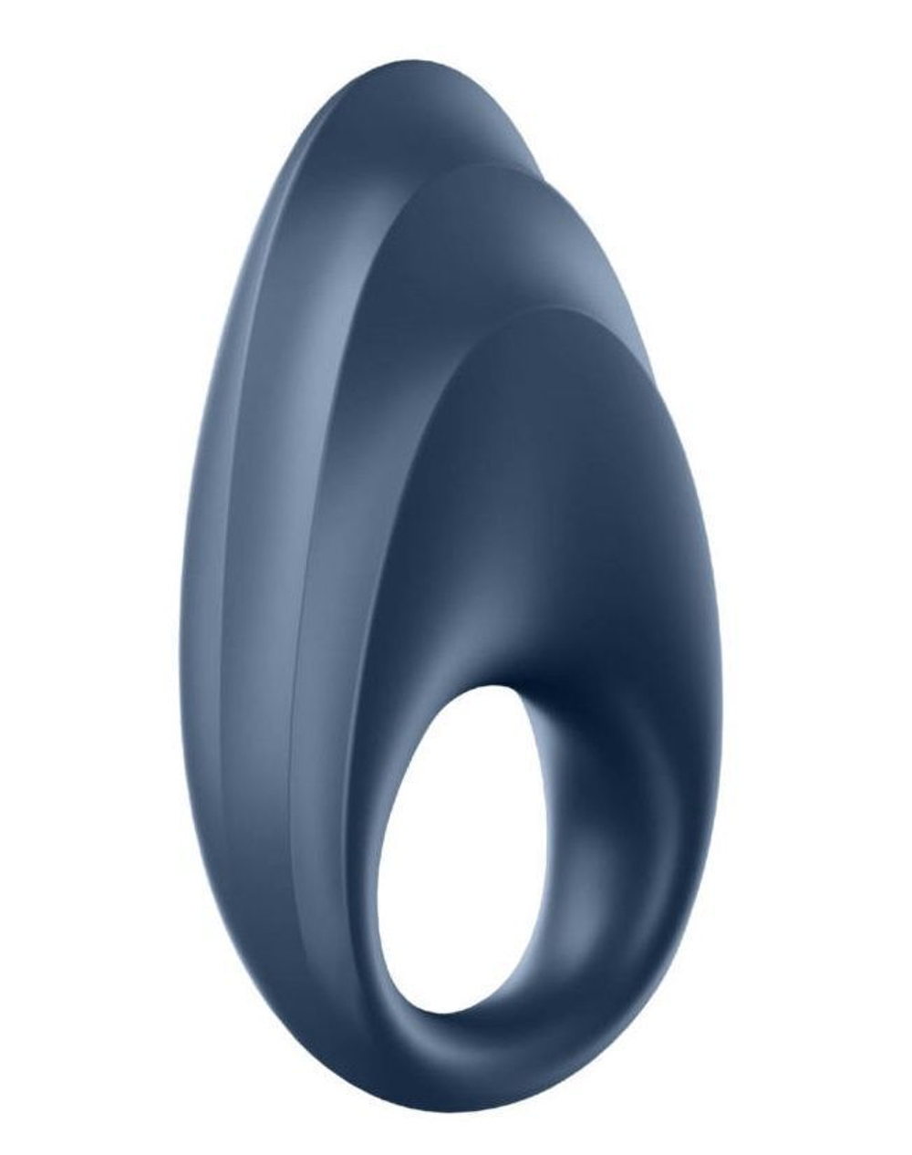 Эрекционное кольцо Satisfyer Powerful One с возможностью управления через приложение (Цвет: темно-синий)