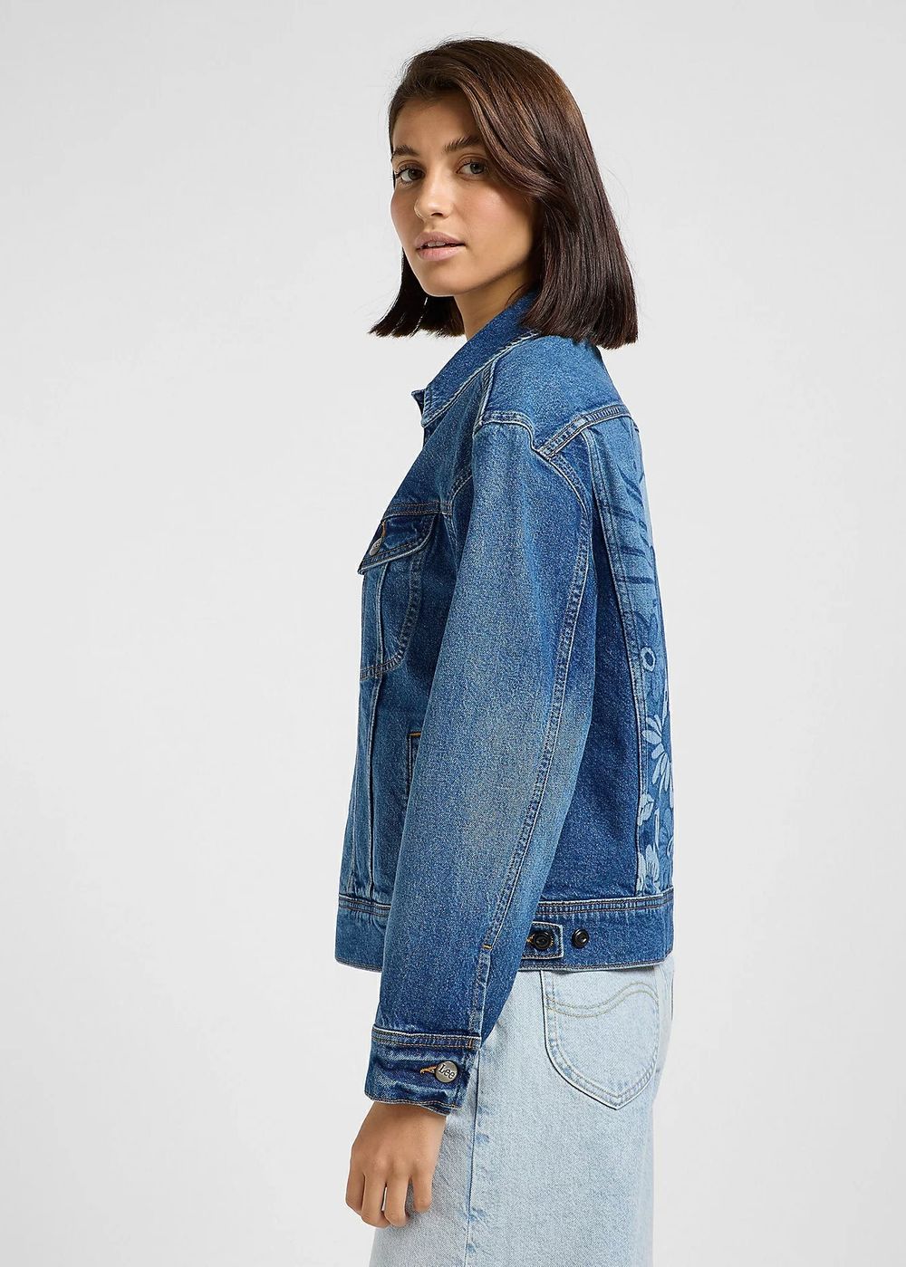 Куртка джинсовая женская LEE LOOSE RIDER JACKET