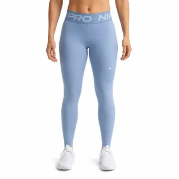 Женские леггинсы Nike Pro 365 Tight - work blue/white
