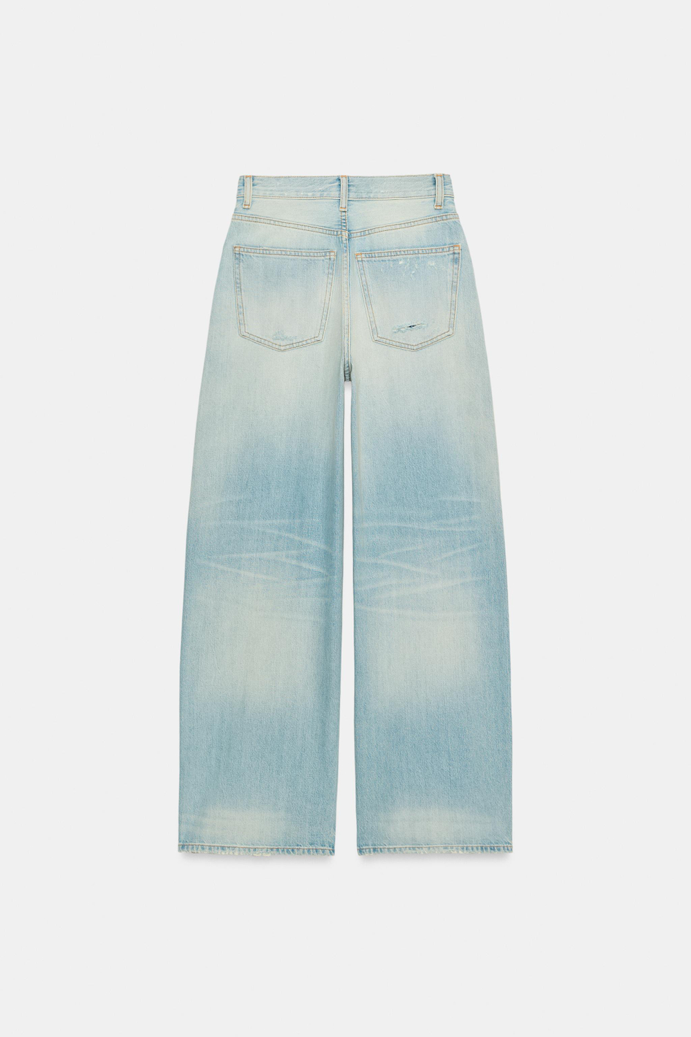 ДЖИНСЫ TRF EXTRA WIDE-LEG С ВЫСОКОЙ ПОСАДКОЙ — ZARA