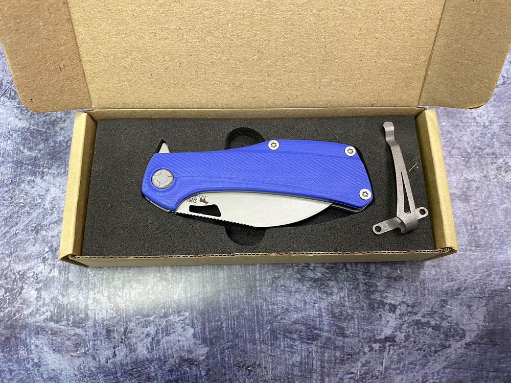 Складной нож Скорпион, сталь K110, G10, wharncliffe