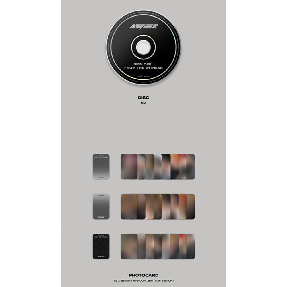 Альбом Ateez Spin Off: FROM THE WITNESS (witness ver.) (limited edition)
