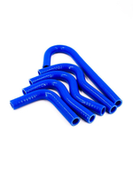 Патрубки печки/отопителя автомобиля ГАЗель Бизнес, ГАЗ 3302 (Двигатель Cummins,ЗМЗ-402) комплект из 5 штук, силикон