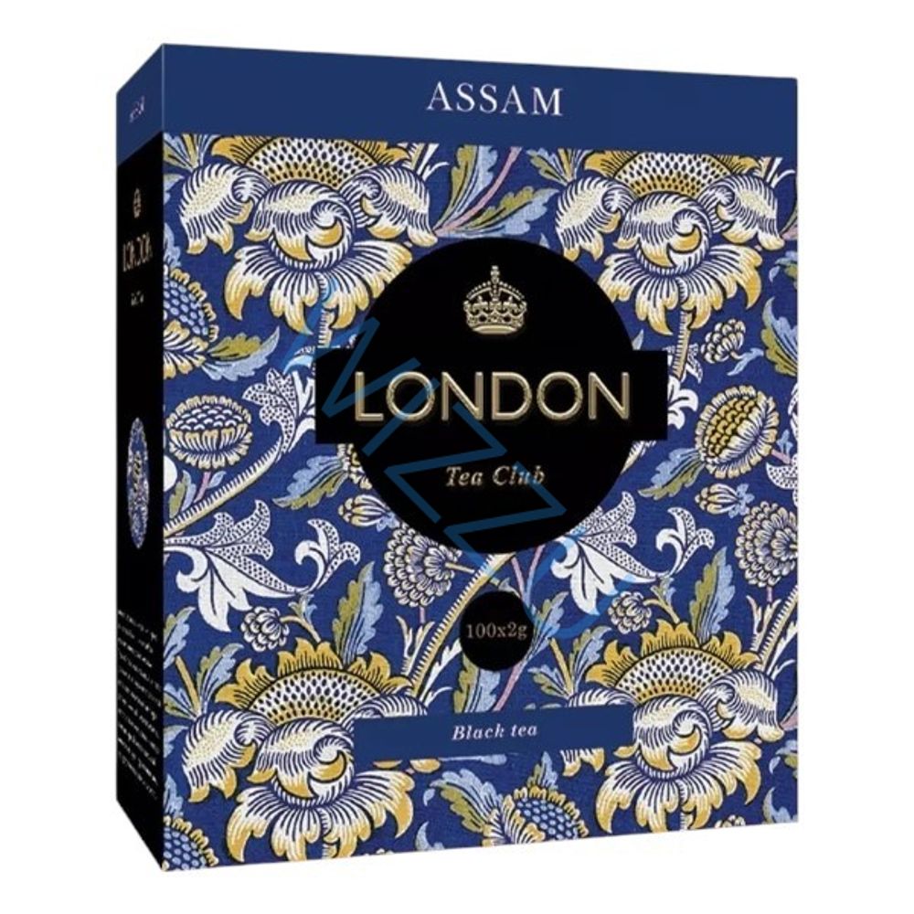 Чай черный Assam London Tea Club высшего сорта 100п*2г