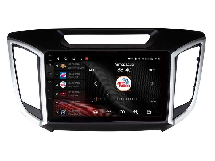 Магнитола для Hyundai Creta 2016-2021 (рамка 9) - Vaycar VA23-9407 на Android 13, Быстрая, 4G SIM-слот